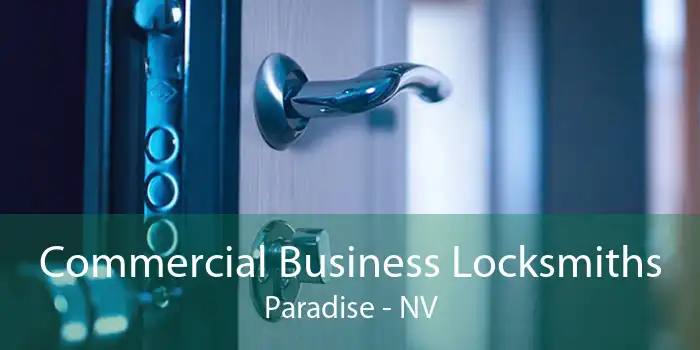 Commercial Business Locksmiths Paradise - NV