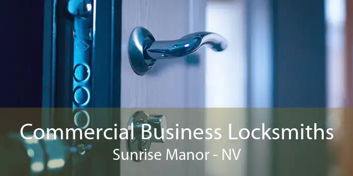 Commercial Business Locksmiths Sunrise Manor - NV