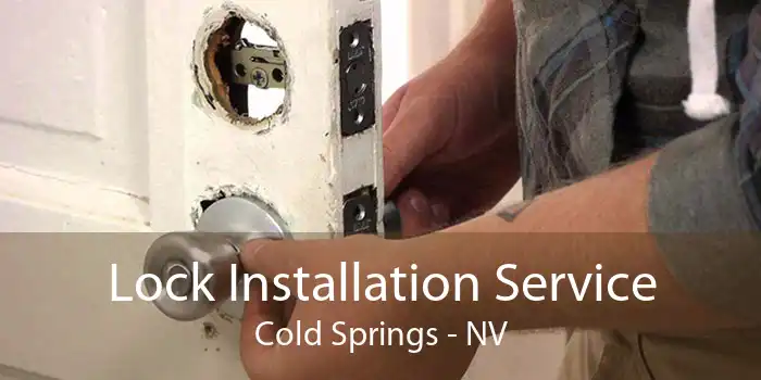 Lock Installation Service Cold Springs - NV