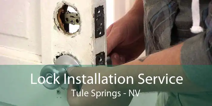 Lock Installation Service Tule Springs - NV