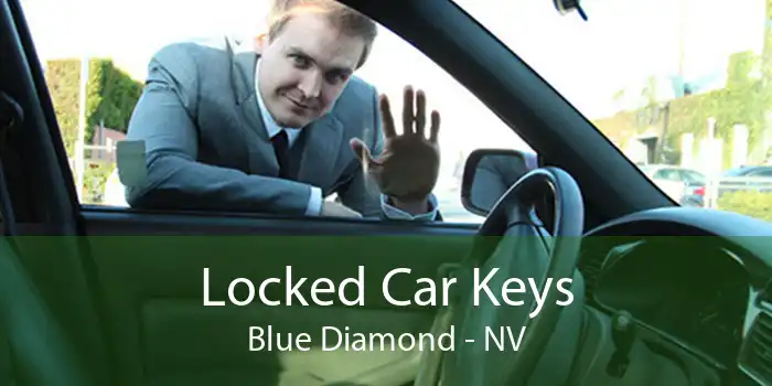 Locked Car Keys Blue Diamond - NV