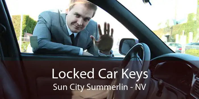 Locked Car Keys Sun City Summerlin - NV