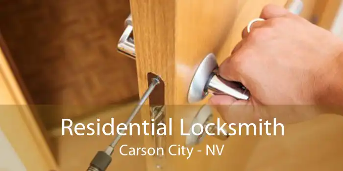 Residential Locksmith Carson City - NV